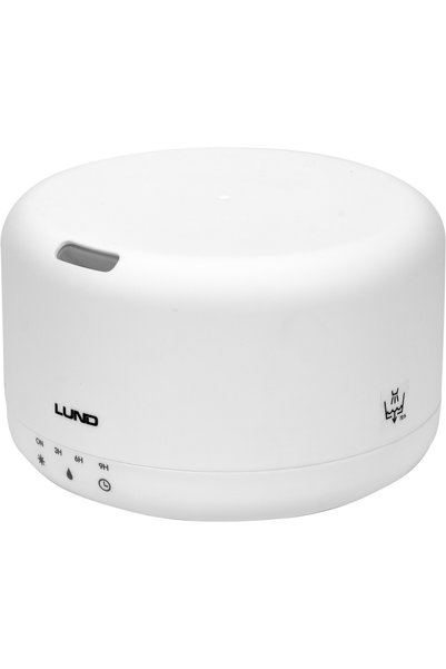 LUND UMIDIFICATOR CU LED PENTRU AROMATE 1L DIFUZOR DE AROME ALB 66906
