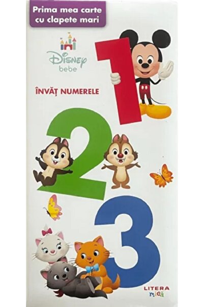 Litera 123. Invat numerele. Prima mea carte cu clapete mari - Nancy Parent
