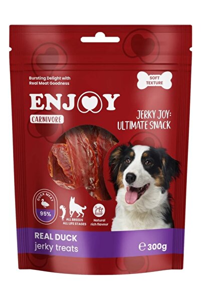 Enjoy Recompense pentru caini Carnivore, cu piept de rata, 300g