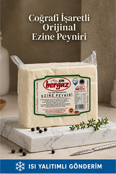 Bergaz Coğrafi İşaretli Ezine Peyniri 750-800 Gr