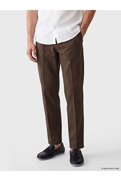 LC Waikiki Lcwaikiki Classic Brown Regular Fit Men's Chino Pants