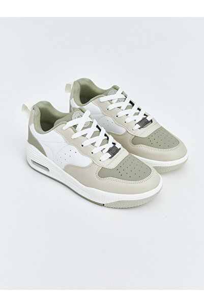 LC Waikiki Alita City Lcw Steps Beige Boys' Sneaker with a Difference in Color
