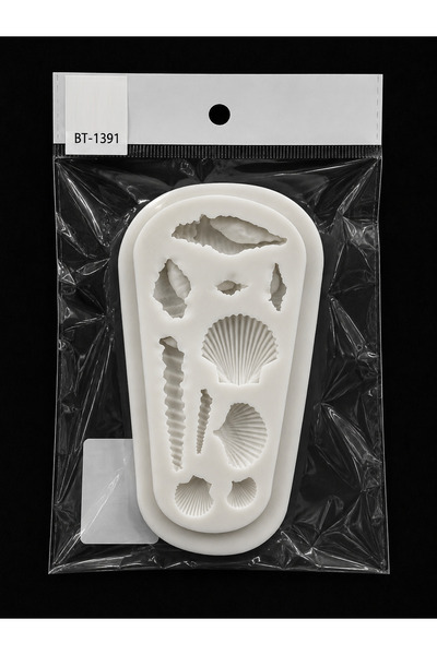 Adana Pasta Malzemeleri Bt-1391 Sea Shells Silicone Mold 14 X 8 cm