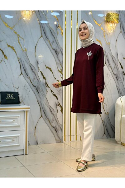 NY Mehlika Exclusive KADO ÖNÜ LALE DETAYLI TUNİK 268320