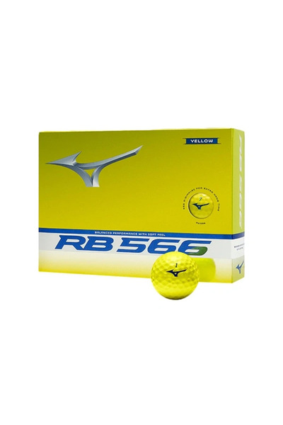 MIZUNO Rb 566 3-Piece Golf Ball Set Yellow