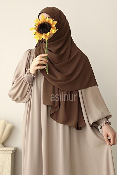 ASİLNUR Elif Large Size Shawl 70X220 Camel