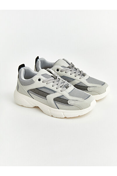 LC Waikiki Lcw Steps Gray Men's Sneaker with Nevavm Difference