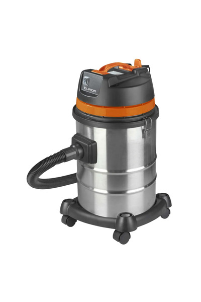 Eurom Aspirator umed-uscat, Eurom, Force 1240, 40 litri, inox/portocaliu
