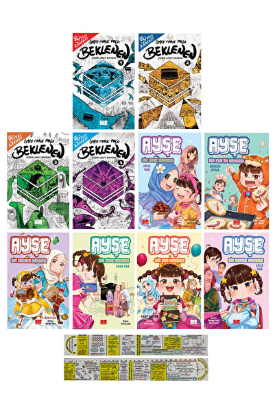 Aile Yayınları Beklenen Bir Siyer Mangası 1-2-3-4 + Ayşe Manga Serisi 1-2-3-4...