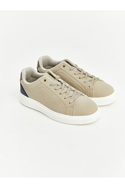 LC Waikiki Lcw Steps Beige Men's Sneaker with Nevavm Difference
