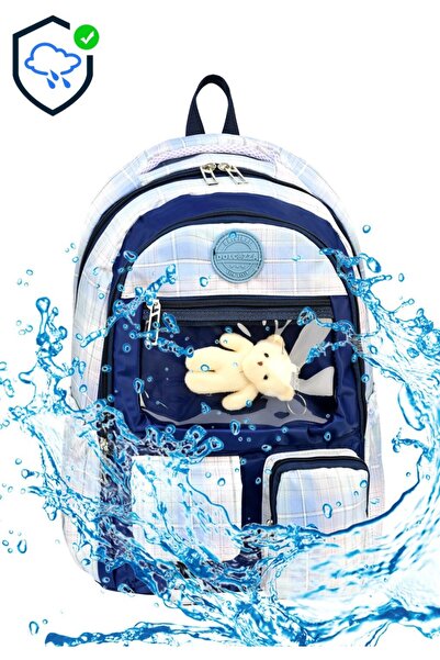 miço kids Teddy Bear Detailed Ergonomic Primary School Bag with Back Support