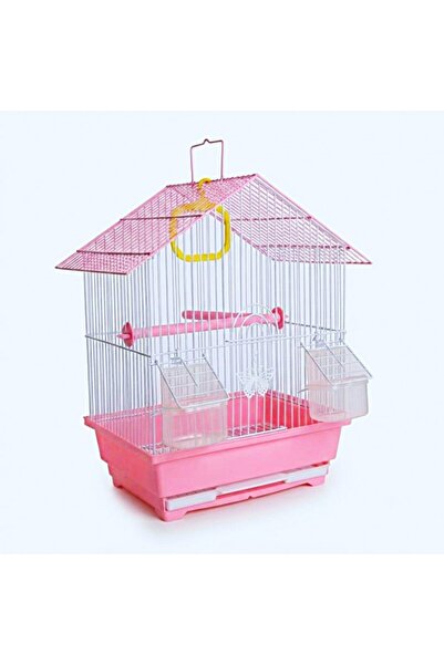 Golden cat Premium House-Shaped Bird Cage for Budgies, Parrots & Cockatiels, ...