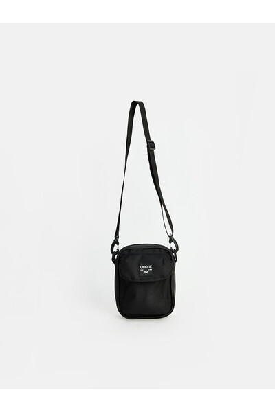 LC Waikiki Lcw Accessories Black Men's Shoulder Bag with Nevavm Difference