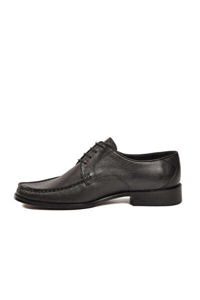 Marco Branchini Black Genuine Leather Leather Sole Men's Classic Shoes 010032 m