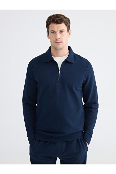 LC Waikiki Peak New Season Polo Neck Men's Sweatshirt