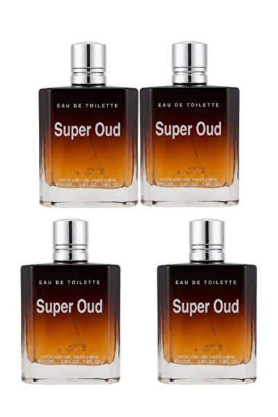 trı 4 Pieces Super Oud Perfume 100ML