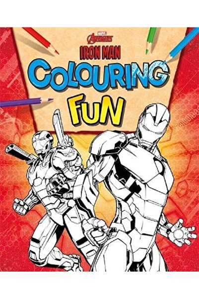 Marvel Avengers Iron Man: Colouring Fun (Paperback)