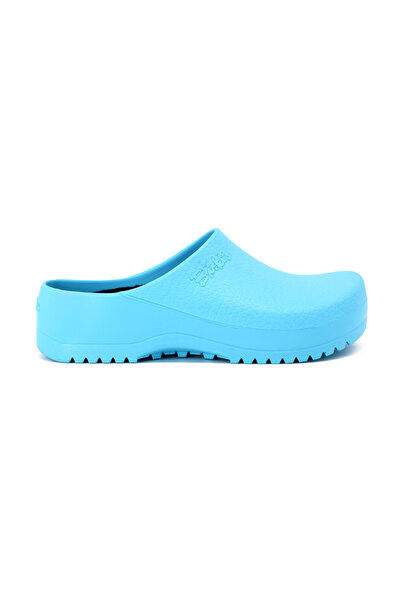 Birkenstock Super-Birki Fusion Pu 1027223 Unisex Terlik Açık Mavi