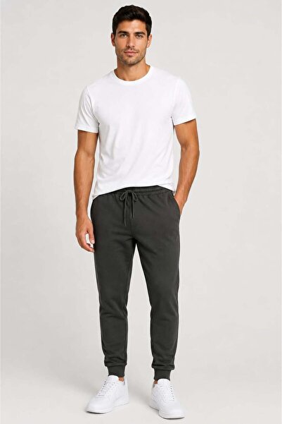 Pemilo Men's 102 Slim Fit Pocketed Bottom Sweatpants