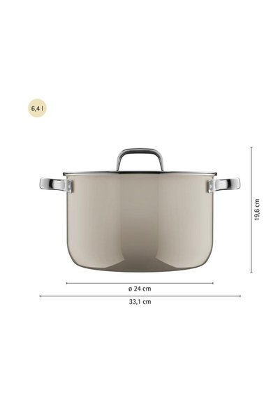 WMF Fusiontec Macadamia Cookware Set 4 Pieces