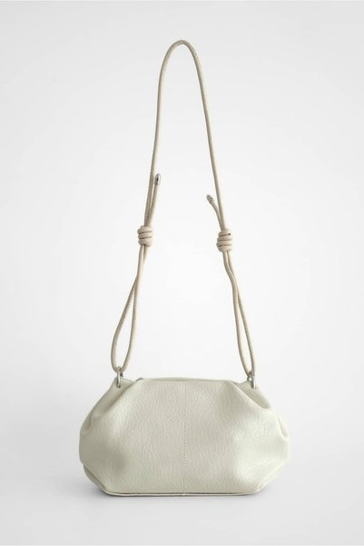 Yuka Atelier Leather Hera Minimal Form Crossbody Mini Bag