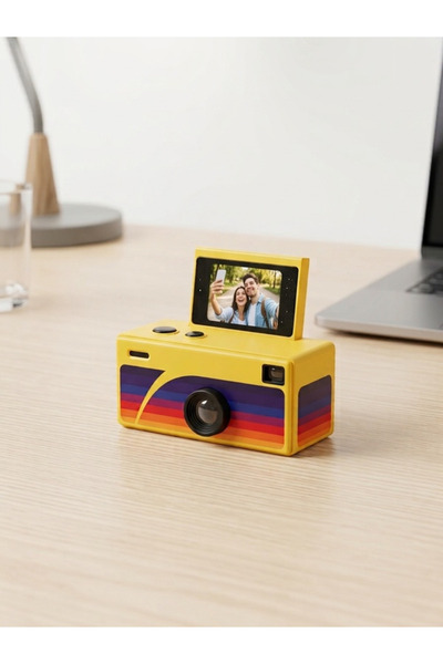 EİMA G6 Retro Mini Dijital Kamera – 1080P Full HD Katlanabilir Ekranlı Anahta...