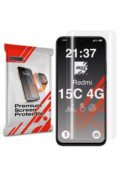 Grizz Glass GrizzGlass Υδροφοβικό Προστατευτικό Οθόνης για Xiaomi Redmi 15C 4...