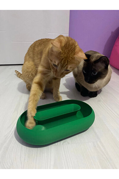 zengolab3d Cat Toy Oval Interactive Cat Play Accessory Pet Toy