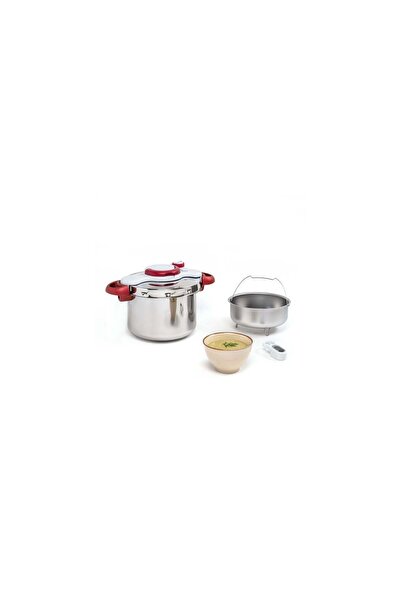 TEFAL Oală sub presiune ClipsoMinut Perfect P4620733, 6 L, compatibilă cu ind...