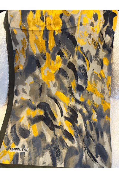 Emproyal Abstract Pattern 100% Organic Cotton Shawl