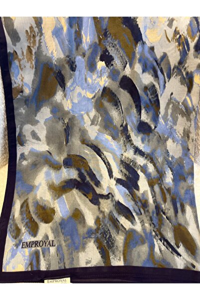 Emproyal Abstract Pattern 100% Organic Cotton Shawl