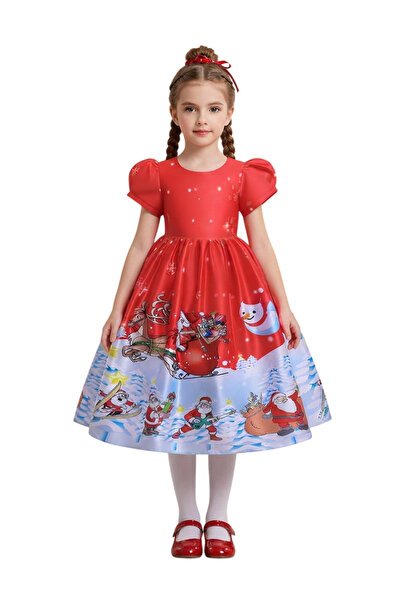 ddaniela D'Daniela - Christmas New Year Party Dress with Short Sleeves