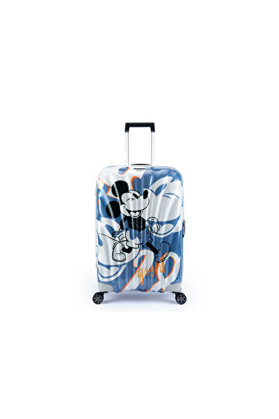 Samsonite C-Lite Disney Spinner 55/20 144379-A675 Kabin Boy Valiz Mavi