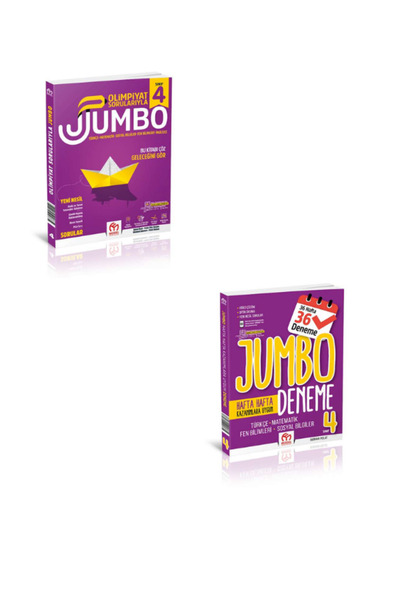 Model Eğitim Yayınları MODEL EĞİTİM 4.SINIF JUMBO OLİMPİYAT SB+JUMBO TÜM DERS...