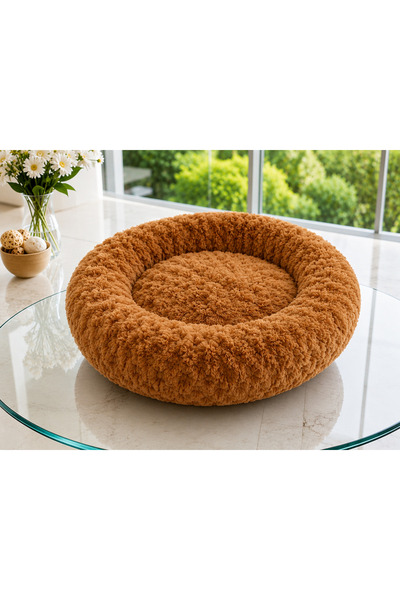 Simit Yatak Peluş Kedi&Köpek