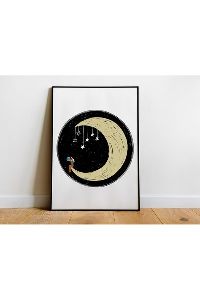 Generic Brand Poster Astronaut pe luna