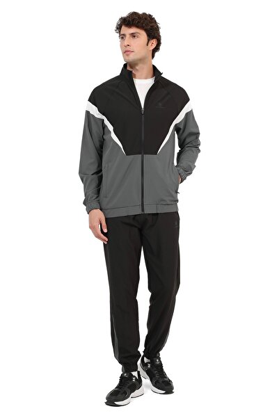 lumberjack Tracksuit Set Men's Black Mb Elf T.Sui̇t