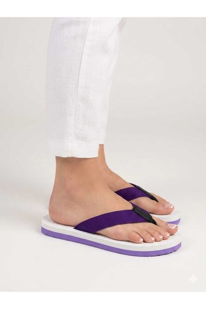 AlessaModa Shop Women's Flip-Flops, Stylish, Comfortable, Daily, Beach Slippers (Perla)