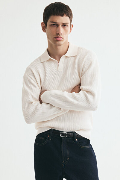 H&M Triko Polo Üst Relaxed Fit