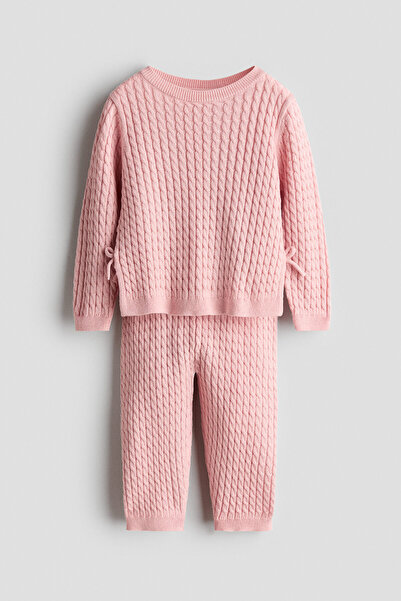 H&M 2 Parçalı Pamuklu Saç Örgüsü Set