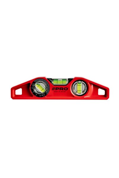 PRO Nivelă tip torpedou cu raportor reglabil 25 cm - 100-T1-025