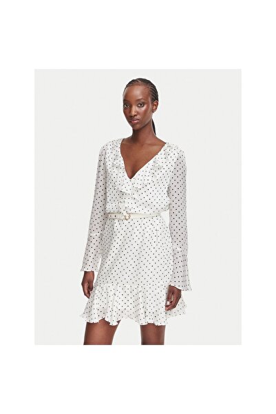 Guess Rochie de zi cu zi pentru femei W6YK35W2959 Albă