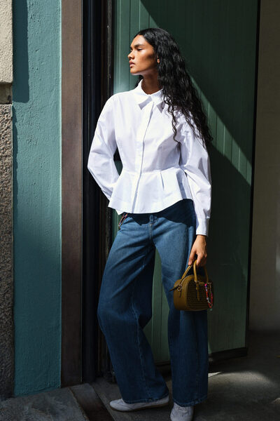 H&M Balloon High Waist Jeans