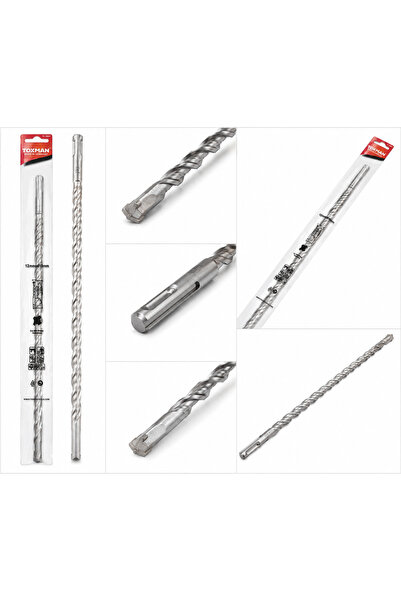 Toxman رؤوس حفر SDS PLUS مقاس 12×410 مم