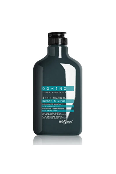 Helen Seward Domino 3 σε 1 Σαμπουάν και Αφρόλουτρο με Άνθρακα 250ml - Μαλλιά,...