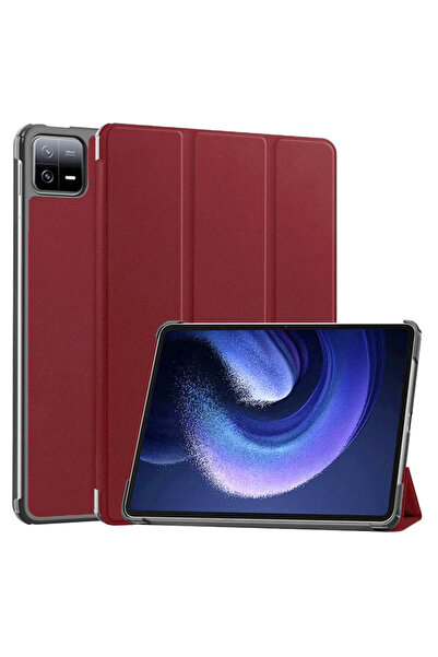 Techsuit - FoldPro - Xiaomi Pad 6/ Pad 6 Pro - Red, anti-shock protection