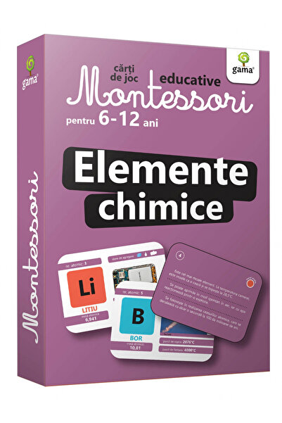Editura Gama Elemente Chimice, - Editura Gama