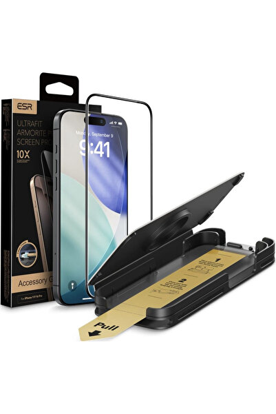 ESR Protective film for iPhone 17 Pro/ iPhone 18 Pro, Transparent, black