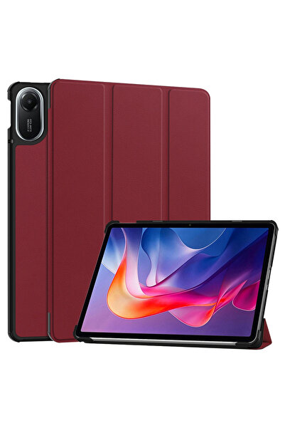 Techsuit - FoldPro - Xiaomi Redmi Pad 2 - Red, protectie antisoc