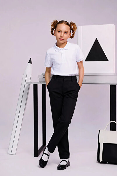 Minigimin Cicileri Polo Collar Short Sleeve Unisex Children's School T-Shirt ...